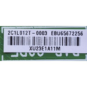 MAIN PARA TV LG / NUMERO DE PARTE EBU65672256 / EAX68209007(1.0) / 2C1L012T-0003 / XU23E1A11M / MODELO 32LM